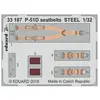 Eduard P-51D seatbelts STEEL pour Revell