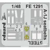 Eduard A-1J seatbelts STEEL