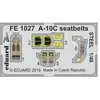 Eduard A-10C seatbelts STEEL pour Italeri