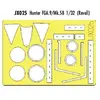 Eduard Hunter FGA.9/Mk.58 Pour kit Revell