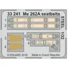 Eduard Me 262A seatbelts STEEL f. Revell