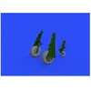 P-51d Wheels Cross Tread For Eduard - 1:48e - Eduard Accessories