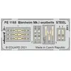 Eduard Blenheim Mk.I seatbelts STEEL 1/48 for AIRFIX