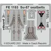 1:48 Eduard FE1153 SU-57 Seatbelts Steel for Zvezda Photo-etch