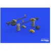 Eduard Do 17Z bomber guns 1/48 for /ICM