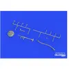 Eduard Z-37A spraying booms 1/72 pour