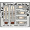 Eduard AH-1G seatbellts STEEL 1/48