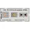 Eduard Su-25 seatbelts STEEL 1/48