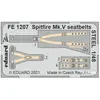Eduard Spitfire Mk.V seatbelts STEEL 1/48 for /SPECIAL HOBBY