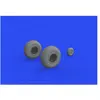 Eduard B-17 wheels cross tread 1/48 for HKM