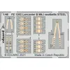 Eduard Lancaster B Mk.I seatbelts STEEL 1/48 for HKM