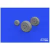 Eduard Vampire F.3 wheels 1/48