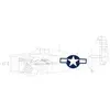 Eduard FM-2 US national insignia 1/48