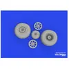 Eduard A-20G wheels 1/32 HKM