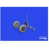 Eduard TBF/TBM wheels w/pattern 1/48 ACADEMY