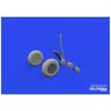 Eduard TBF/TBM wheels w/smooth tire 1/48 ACADEMY