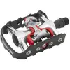 Pédales VTT unilatérales Force Click avec blocs - FORCE - Blanc - Compatible Shimano SPD