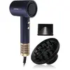 Niceboy, Sèche-cheveux, ION AirSonic ELITE blau / Haartrockner / 3 Tem...