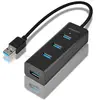 Axagon HUE-S2B (USB-C, 4 ports), Station d'accueil + hub USB, Noir