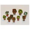Blumen In Blumentöpfen - 1:35e - Plus Model