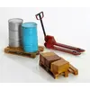 Hubwagen Und Paletten - 1:35e - Plus Model
