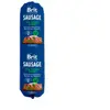 Brit Sausage 12 x 800 g - dinde, petits pois