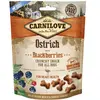 Friandise croustillante à l'autruche et mûres - Carnilove Crunchy - 200g