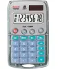 Rebel 77234A Calculatrice de poche 8 chiffres solaire/pile Argent