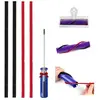 COAVAS Lot de 4 Bandes en Peluche de Rechange aspirateur pour Dyson Or...