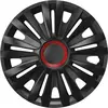 Wieldoppenset Royal Red Ring Black 16 inch WVS19293 Versaco