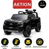 BENEO Voiture électrique enfants 12V FORD Ranger noir Siège en cuir Té...