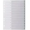 Esselte - Intercalaires Polypropylene A4 12 Divisions Numerique