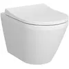 Vitra Integra wit Wandtoilet randloos BxHxD: 355x350x540mm