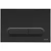 Vitra Loop T Plaque de déclenchement double touche, noir mat (740-0711...
