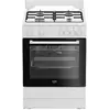 Beko Cuisinière Au Gaz (fbm6202w)