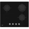 Beko Table de cuisson mixte 60cm 4 feux 1200w noir - HILM64222SV