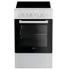 Beko Cuisinière vitrocéramique : Beko FSS57000GW