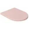 Sapho, Abattant WC, isvea - wc-bril slim, softclose, zalm roze