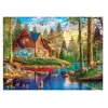 Puzzle 4000 pièces : cabane dété