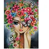 Magnolia Lady with Flowers - Romi Lerda Special Edition 1707