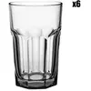 Asir - Glazenset (6 stuks) - Transparant - 8,3 x 8,3 x 12,1 cm