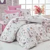Parure de lit - 1 housse de couette 220 x 240 cm + 2 taies doreiller 6...