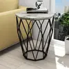 MENZZO Hanah Home, Table basse, Kalani (46 x 46 x 57 cm)