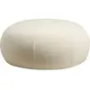 Pouf - MENZZO - Marshmallow - Tissu - Blanc - Contemporain - Design