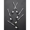 Merkloos / Sans marque Asir Lepelset (6 Stuks). 100% STAAL Maat: 11 cm (6 Stuks)