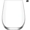 Asir - Glazenset (6 stuks) - Transparant - 6,8 x 6,8 x 10 cm