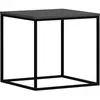 EMOB Basak Table basse | 100% MÉLAMINE | Anthracite