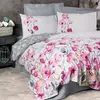 Parure de lit - 129CTN64415 - 1 housse de couette 220 x 240 cm + 2 tai...
