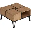 Kalune Design, Table basse, Gabriel (72 x 72 x 44 cm)