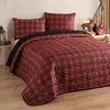 L'essentiel, Couverture, Iskoç Red King Quilted Bedspread Set FR (240 ...
